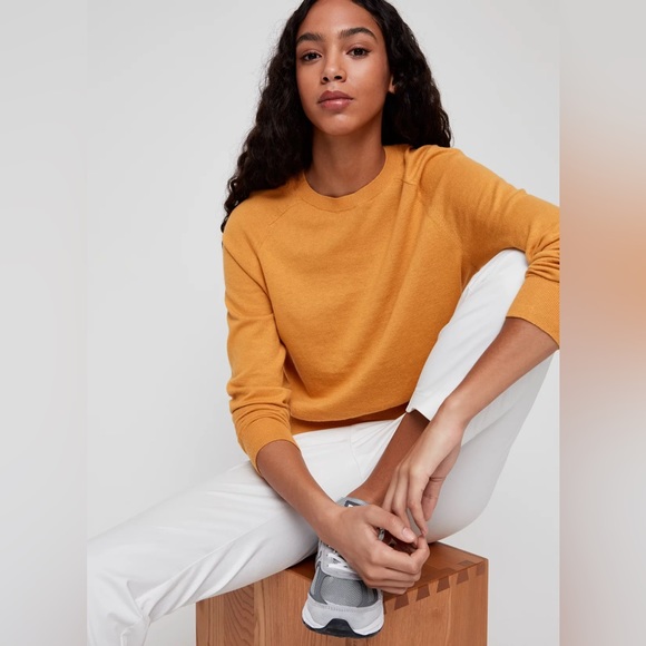 Aritzia Cotton Cashmere Crew Sweater by The Group by Babaton
XS - Picture 5 of 5